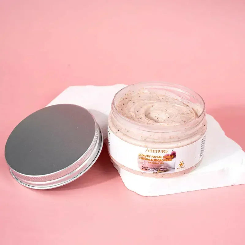 Ammuri Skincare Retinol Facial Scrub - Exfoliating Cream-2